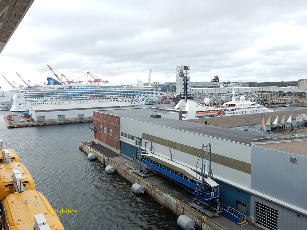 Cruise ships Norwegian Gem and Star Pride in Halifax