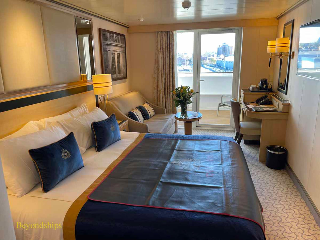 Stateroom on Queen Mary 2